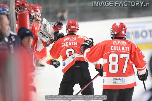 2019-11-16 Valpellice Bulldogs-Hockey Milano Bears 5836 Davide Segatel